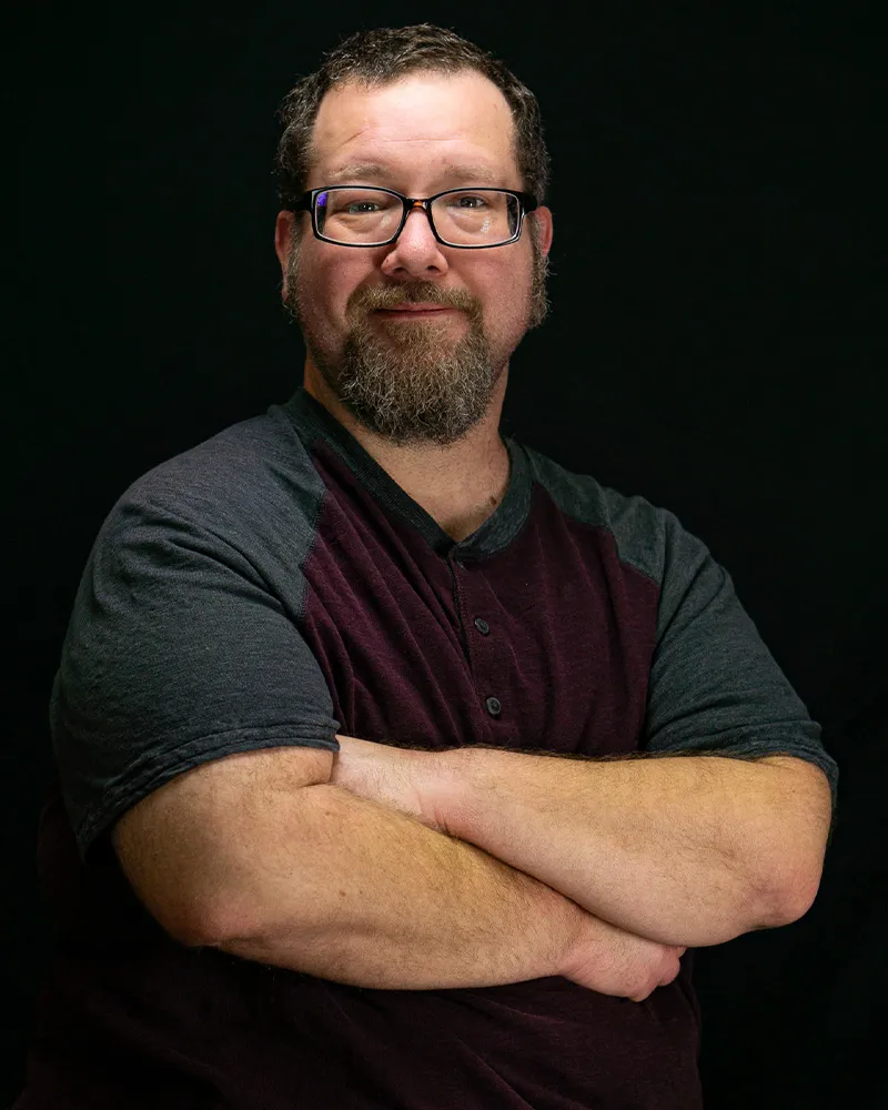 Jerm Leather Comedian Headshot
