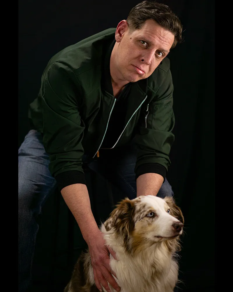 TJ Hudson Comedian Headshot
